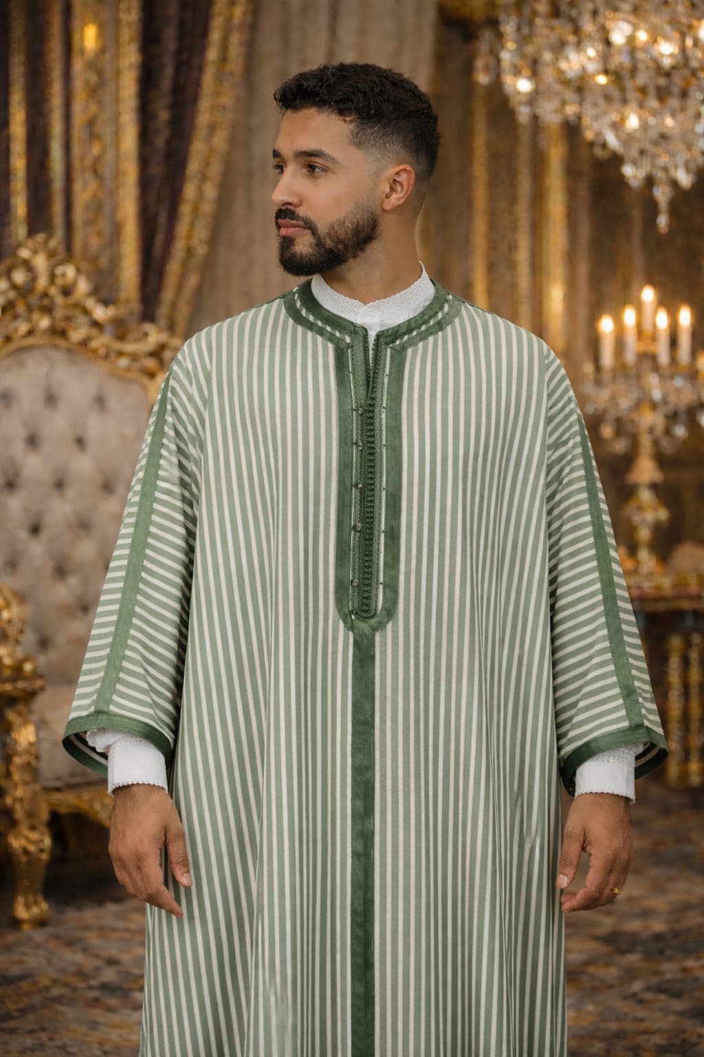 كندورة خياطة يد - صورة 3